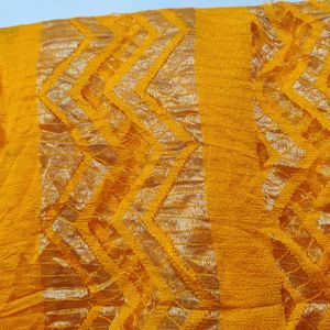 New Silk Blend Mustard Dupatta