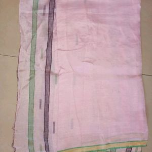 Light Pink Colour Saree For Womens