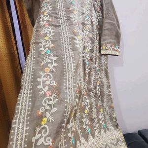 Grey Pakistani Suit