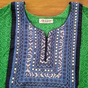 Kurti ( Green N Blue)