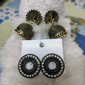 Beautiful Earings With Combo Pack