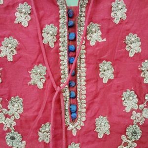 Kurta Skirt Shape Plazzo N Duppata