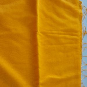 Mustard Casual Saree (Women's)