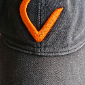 Men Blue And Orange Cap