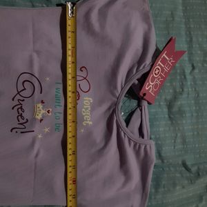 New Lilac Top With Tag For Girls(70) Cm