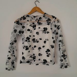 White Casual Top (Women's)