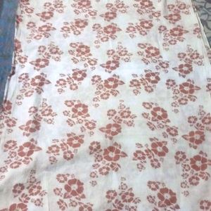 White Printed Dupatta