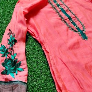 Beautiful Straight Designer Kurti