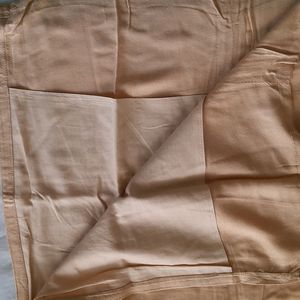 Brown And Beige Rayon 2 Piece Kurta Set