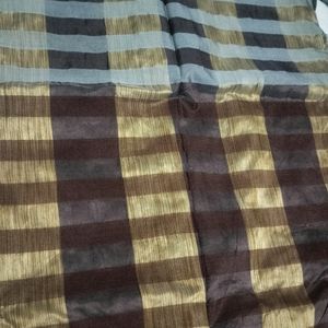 Cotton Saree With Stitched Blouse