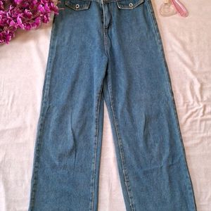 Denim straight Jeans [FIXED PRICE]