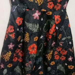 Multi Floral Printed Dress For 32 Bust