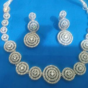 AD Diamonds Necklace Set