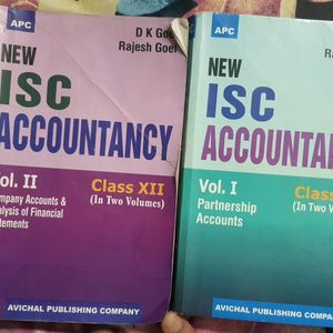 ISC Accountancy D.K Goel (Class 12)