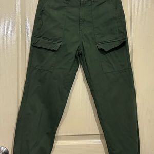 Green Cargo Jeans