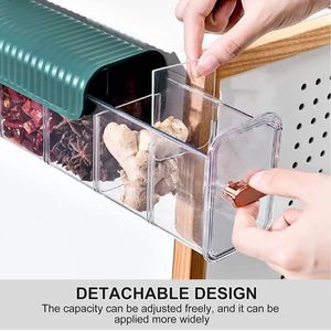 Clear Wall Mounted Drawer Organiser