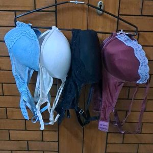 Combo Of Four Imported Fabric Bra