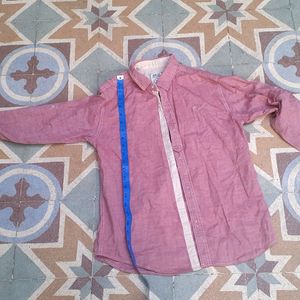 Pink Rich Fabric Shirt