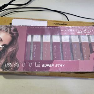 9pair Matte Lipstick With Best Lower Price.