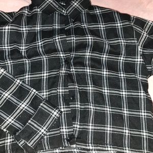 New Check Shirt Top For Women