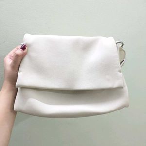 Mango White Sling Bag