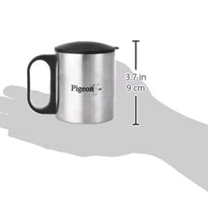 Stainless Steel Coffee Mug With Lid - 4