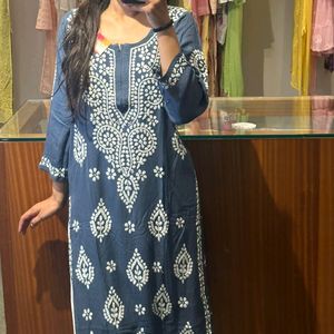 Chikankari Kurti