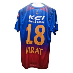 RCB IPL JERSEY 2024 PRINTED