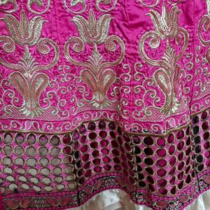 Semi Stiched Anarkali Suit Set