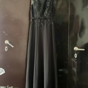 Black Long Gown