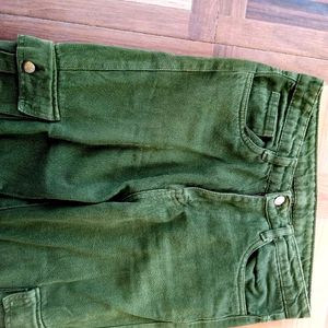 Cargos Olive Jean