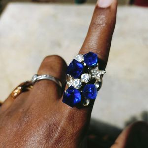 Blue Stone Classy Ring