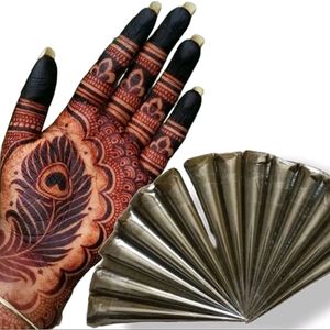 Aafiya Organics Natural Bridal Henna Mehendi Cones