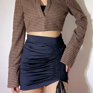 Zara Tweed Crop Top