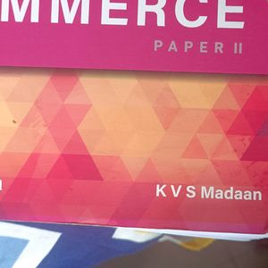 KVS Madan For UGC NET/JRF/SET Paper 2 Commerce