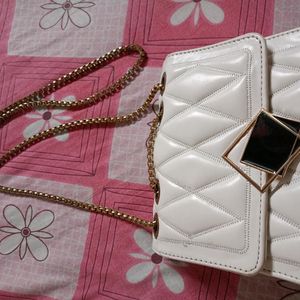 White HandBag