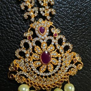 Gold Plated Short Necklace