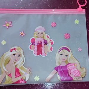 ☑️🎁combo -3-Barbie Transparent Pouch🎁☑️