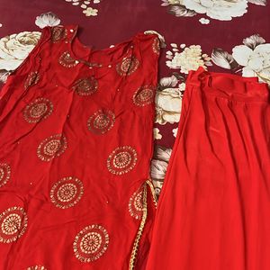 Kurti Palazzo Set