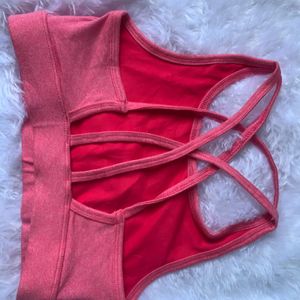 Cute Pink Sport Bra