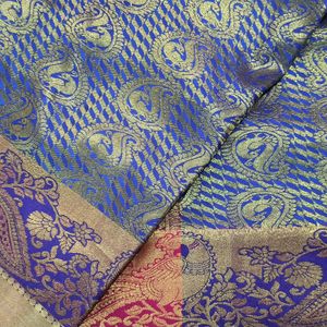 Purple Saree Pattu Sare