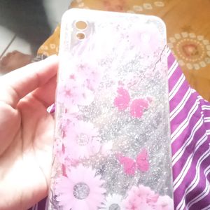 Redmi 9A Glittery Phone Cover