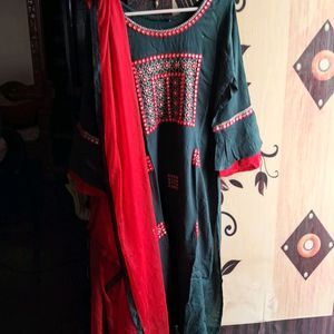 Embroidery  Kurta Set