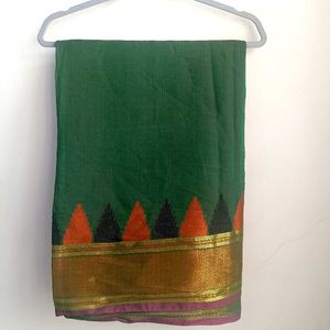 Green Saree