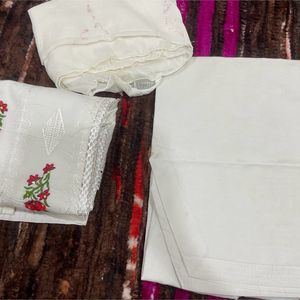 Decent Work White Kurta Set