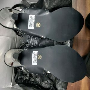 Black Kolhapuri Heels Bought Wrong Size