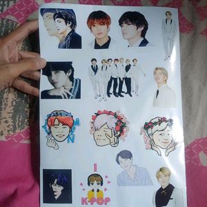 100 BTS Stickers