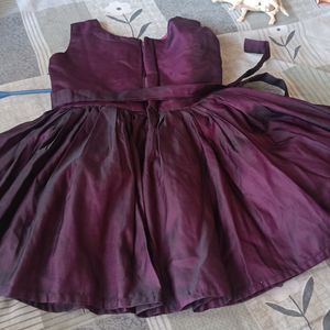 purple 🟣 beby frock