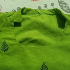 Green Kurta For Women