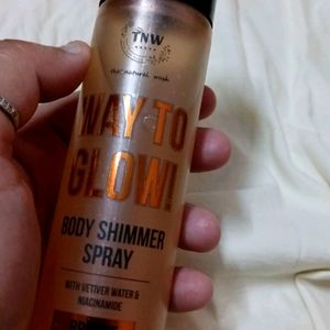 TNW the Natural Wash Way Glow Body Shimmer Spray❤❤